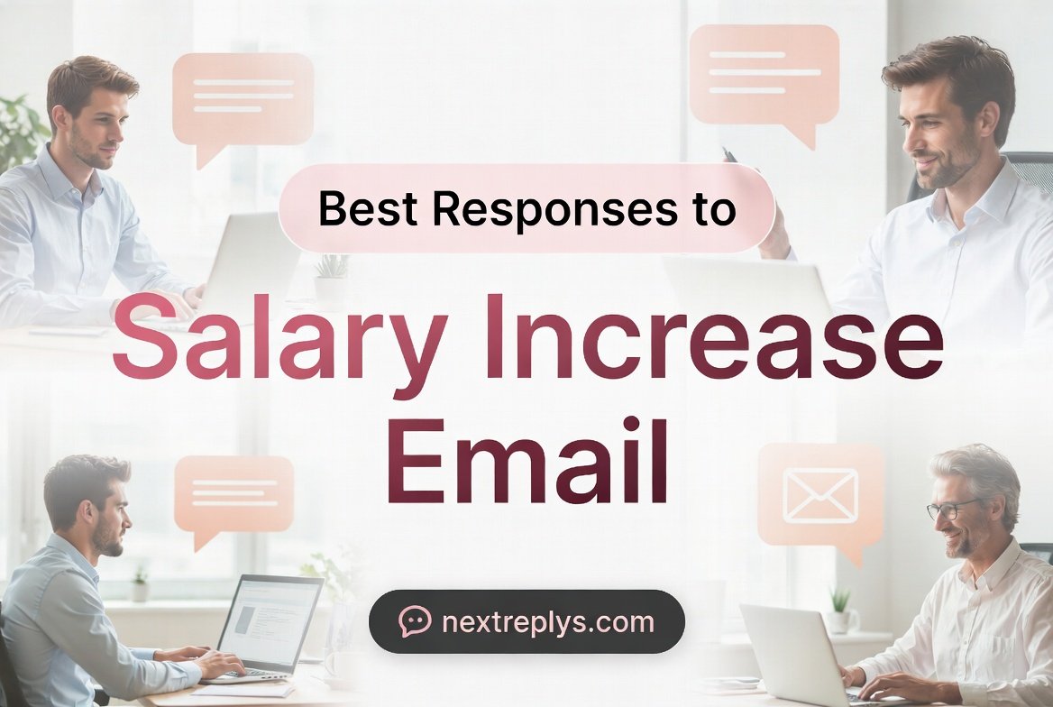 Best Responses to “Salary Increase Email”