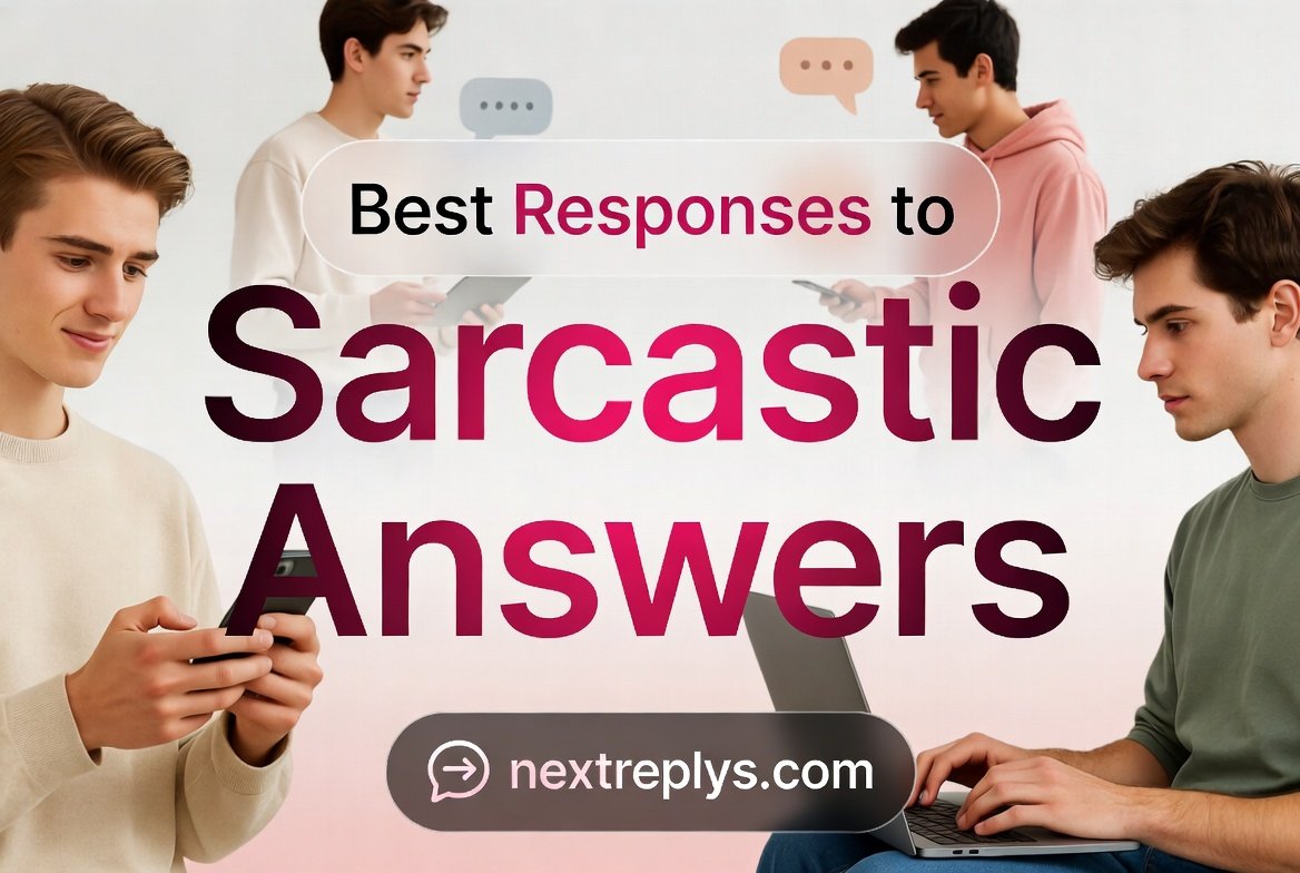 Best Responses to “Sarcastic Answers”