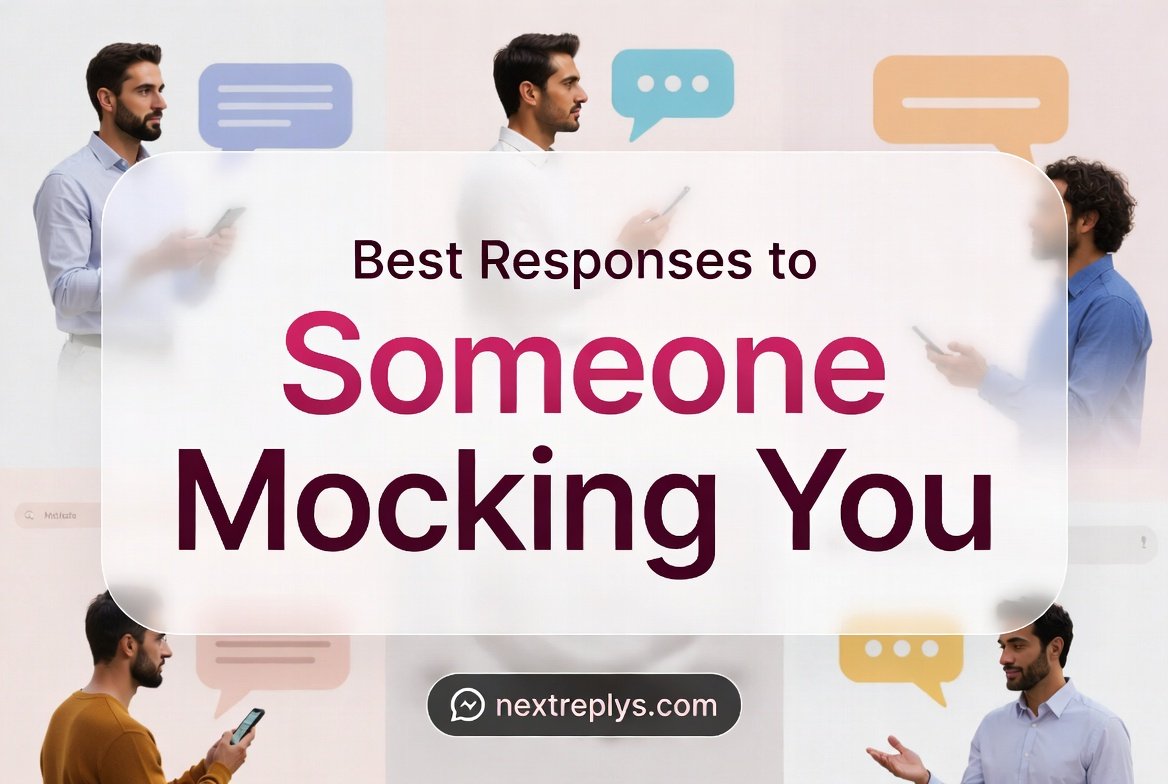 Best Responses to “Someone Mocking You”