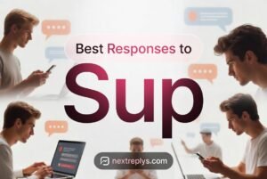 Best Responses to “Sup”
