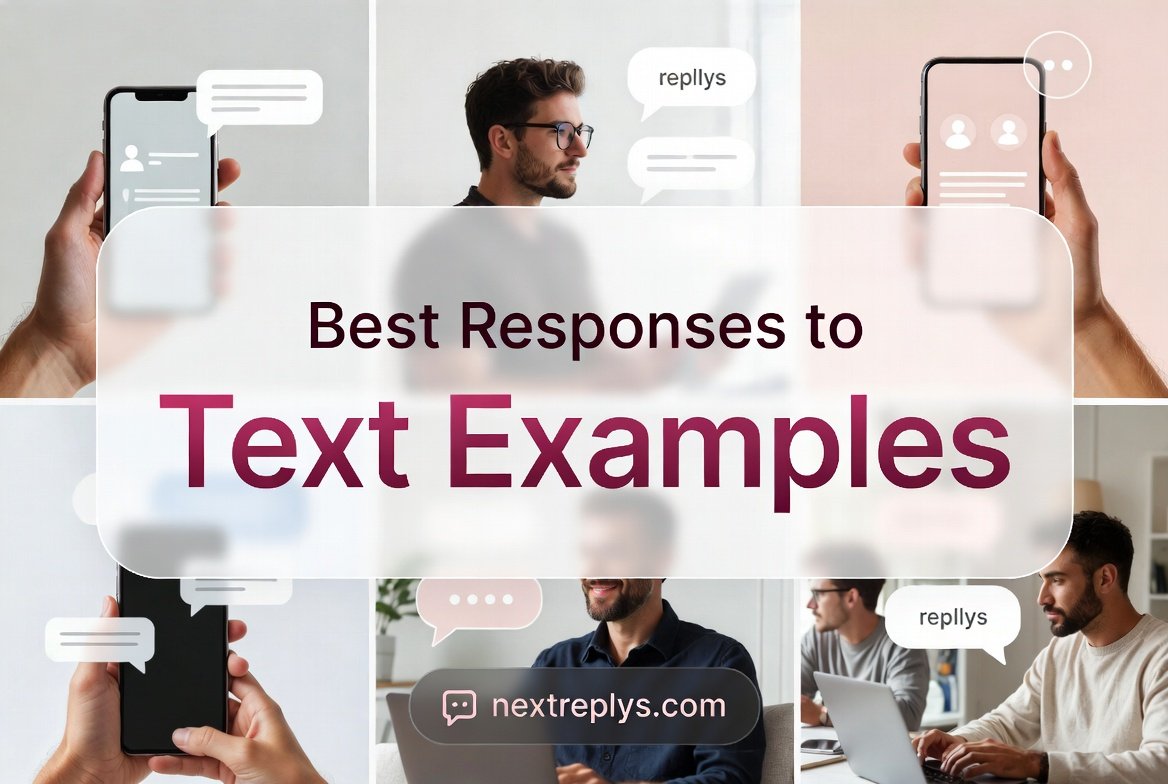 Best Responses to “Text Examples”