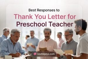 Best Responses to “Thank You Letter for Preschool Teacher”