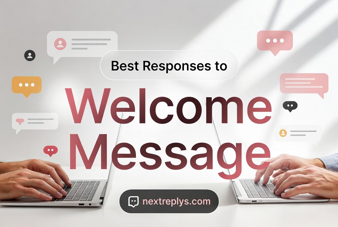 Best Responses to “Welcome Message”
