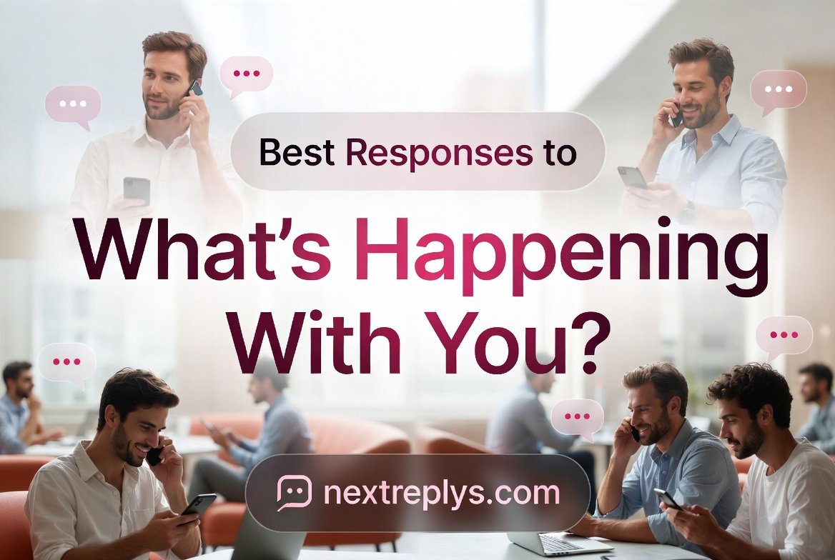 Best Responses to “What’s Happening With You?”