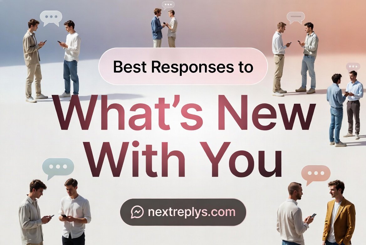 Best Responses to “What’s New With You”