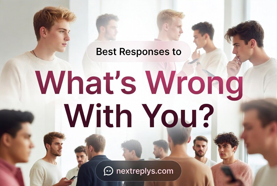 Best Responses to “What’s Wrong With You?”