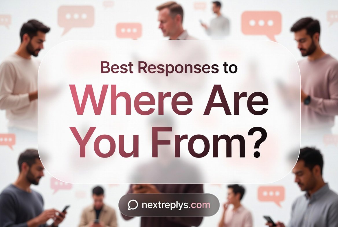 Best Responses to “Where Are You From?”