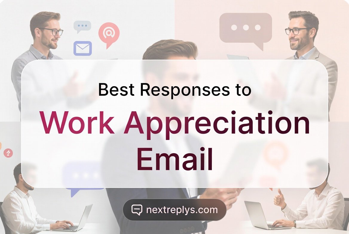 Best Responses to “Work Appreciation Email”