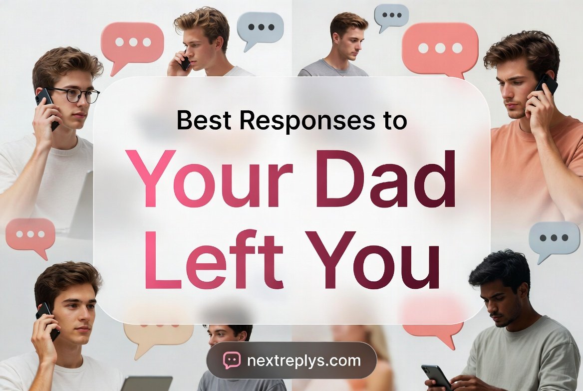 Best Responses to “Your Dad Left You”