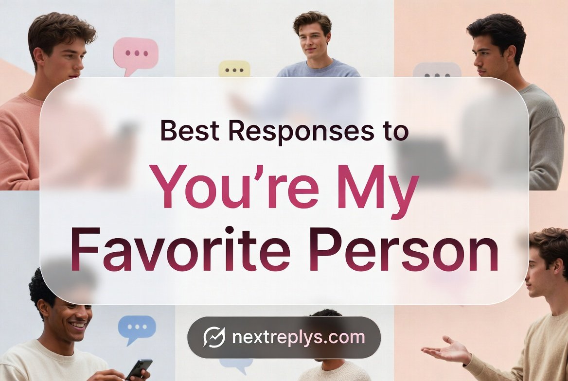 Best Responses to “You’re My Favorite Person”