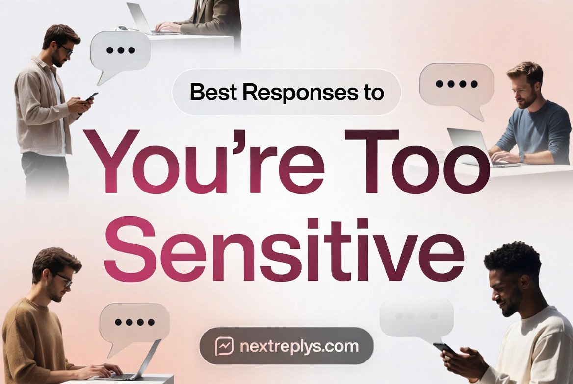 Best Responses to “You’re Too Sensitive”